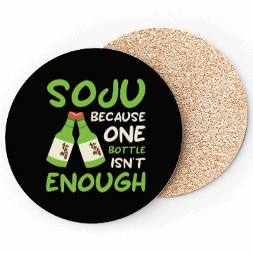 Discover Soju Korean Wine Drink Korea Coasters