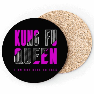 Discover Kung Fu Queen Coasters
