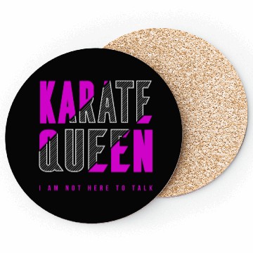 Discover Karate queen Coasters