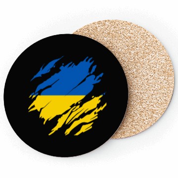 Discover Ukrainian Flag Ukraine Coasters