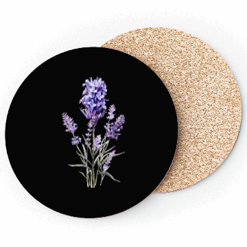 Discover Lavender Flower Coasters
