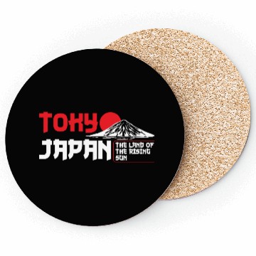 Discover Tokyo City Japanese Coasters