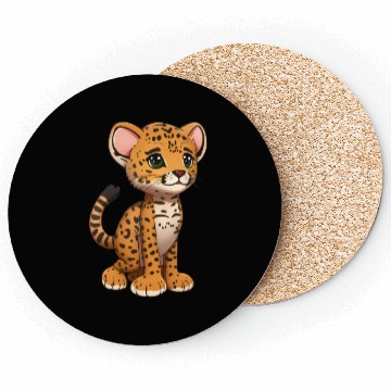 Discover Totally cute cheetah Coasters