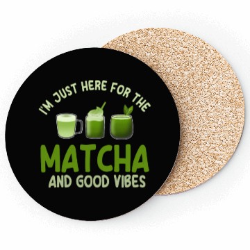 Discover Great Matcha Latte Lover Coasters