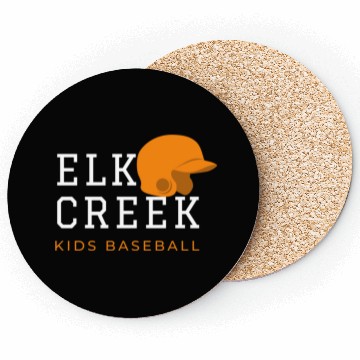 Discover elk creek design - baseball Coasters