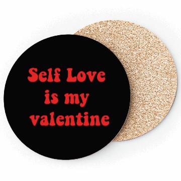 Discover Self love is my valentine cute summer stars Coasters