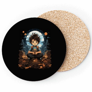 Discover Back to School Kindergarten Elementary Student Coasters