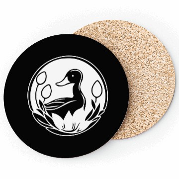 Discover Duck Bird Nature Pond Coasters