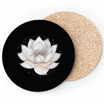 Discover serene Lotus (1) Coasters