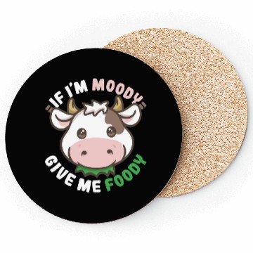 Discover Cow Farmer Kawaii retro Coasters