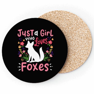 Discover Foxes Fox Lover Coasters