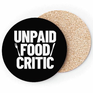 Discover Food Critic Chef Cook retro Coasters
