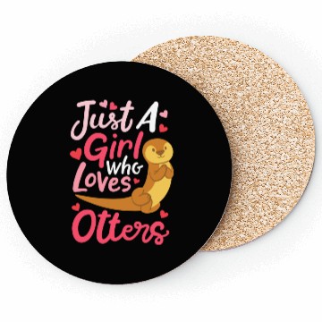 Discover Otters Otter Lover Coasters