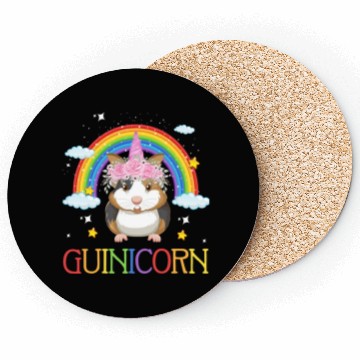 Discover Vector guinicorn Coasters for guinea pig lovers