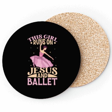 Discover Ballet Ballerina Dance Dancer Dancing Ballet Gift Coasters