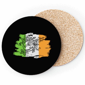 Discover Irish Bouzouki Instrument Greek Coasters
