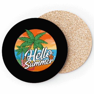 Discover Hello Summer Coasters