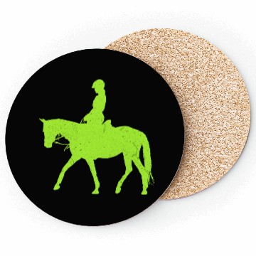 Discover Equestrian Green Lizard Coasters