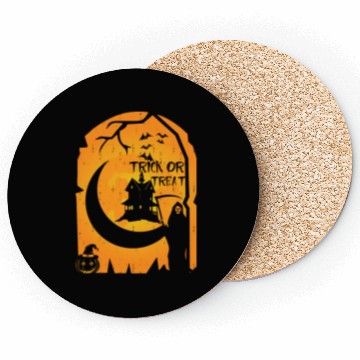 Discover Trick Or Treat Coasters