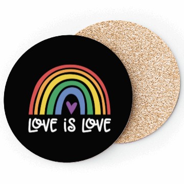 Discover LOVE IS LOVE Coasters