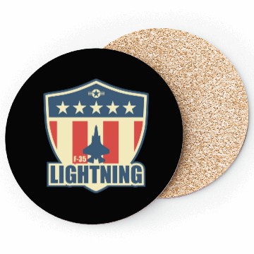 Discover F35 Lightning boy Copy Copy Coasters