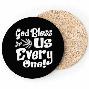 Discover A Christmas Carol Charles Dickens God Bless Us Coasters