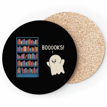 Discover Booooks green Coasters