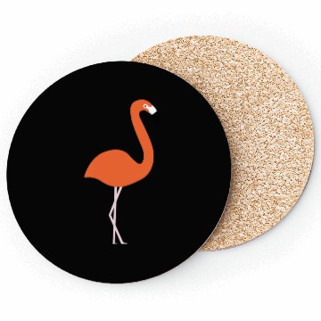 Discover Flamingo green Coasters