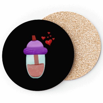 Discover tea milk lover Coasters