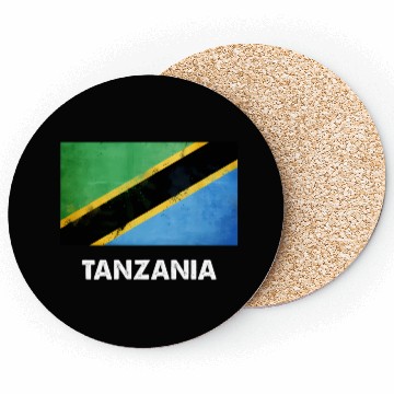 Discover Tanzania Flag Tanzanian Coasters