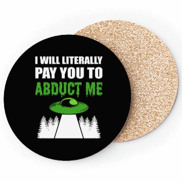 Discover Abduct Me Joker Gift Coasters