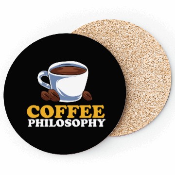 Discover Coffee Philosophy Teacher Poetry Science Coffee Coasters