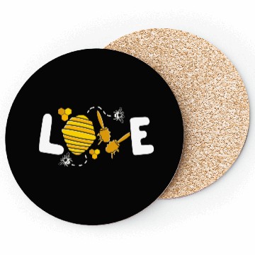 Discover Save The Bees Bumblebee Love Bees Coasters