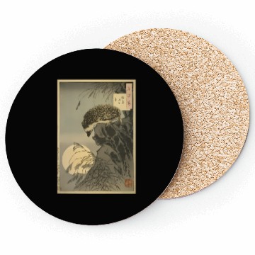 Discover Japanese Hedgehog Hedgehog Princess Moon Coasters