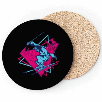 Discover Ski 80S 90S Skiing Coasters