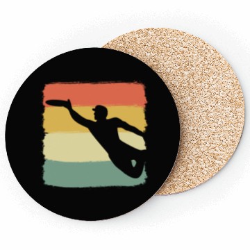 Discover Ultimate Frisbee Player Frisbee Player Coasters