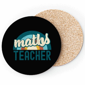 Discover Math Teacher perfect gift for back to school Coasters