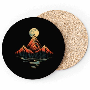 Discover Majestic Full Moon Coasters