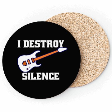 Discover Guitar saying guitarist gift cute Coasters