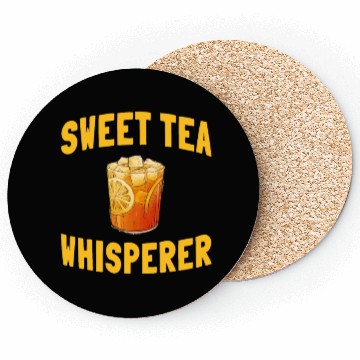 Discover Funny Sweet Tea Whisperer Outfit Coasters
