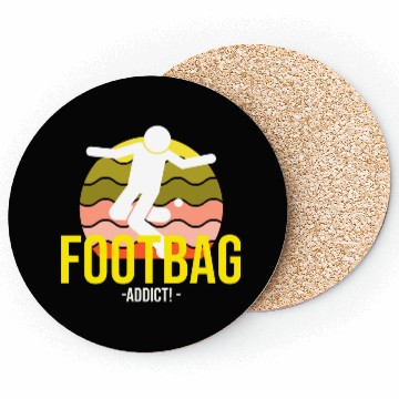 Discover Footbag addict!, Footbag Coasters