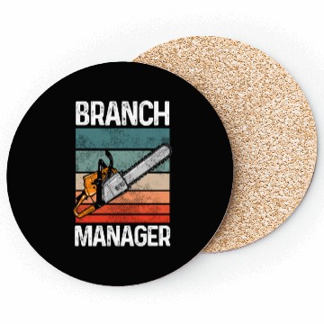 Discover Branch Manager Meme Chainsaw Profession Manager Coasters