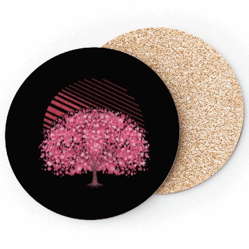 Discover cherry blossom tree gift Japanese Sakura Coasters