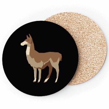 Discover Llama Low-Poly Coasters
