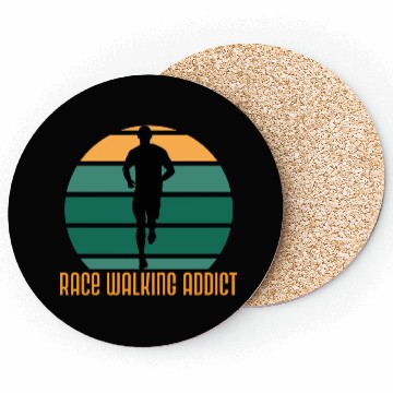 Discover Race walking addict, Race walking Coasters