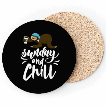 Discover Sunday and Chill Sloth Coasters