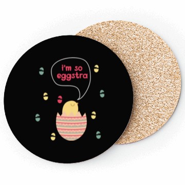 Discover I m So Eggstra Spring Chick Easter Sunday Easter Coasters