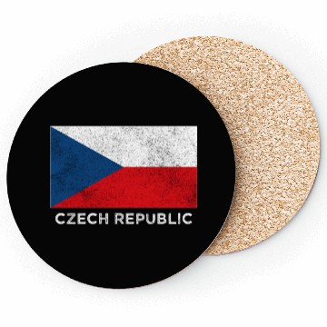 Discover Czech Republic National Flag For Coasters