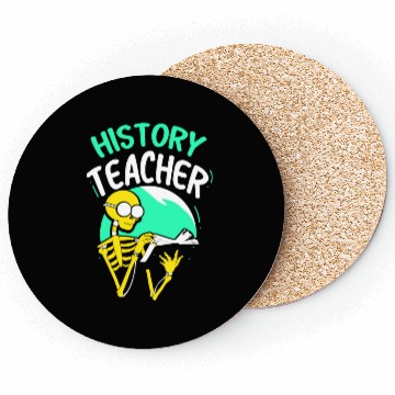 Discover History Teacher Job Historic Historian Coasters