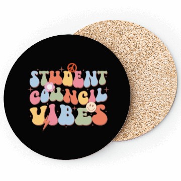 Discover Student Council Vibes, Back To School Coasters